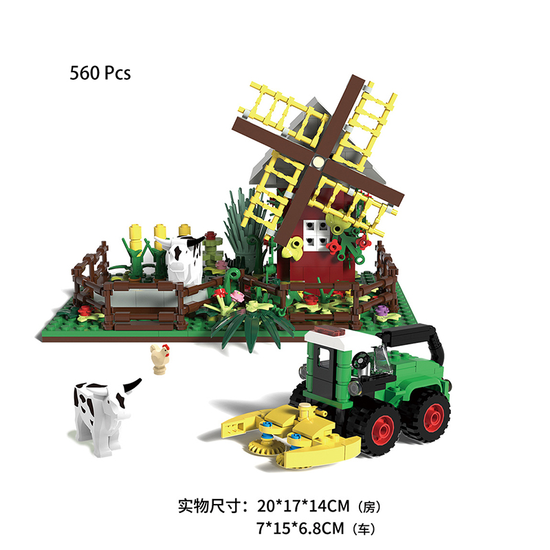 Is Farming Under Agriculture - Happy Ranch MOC Building Blocks Toys