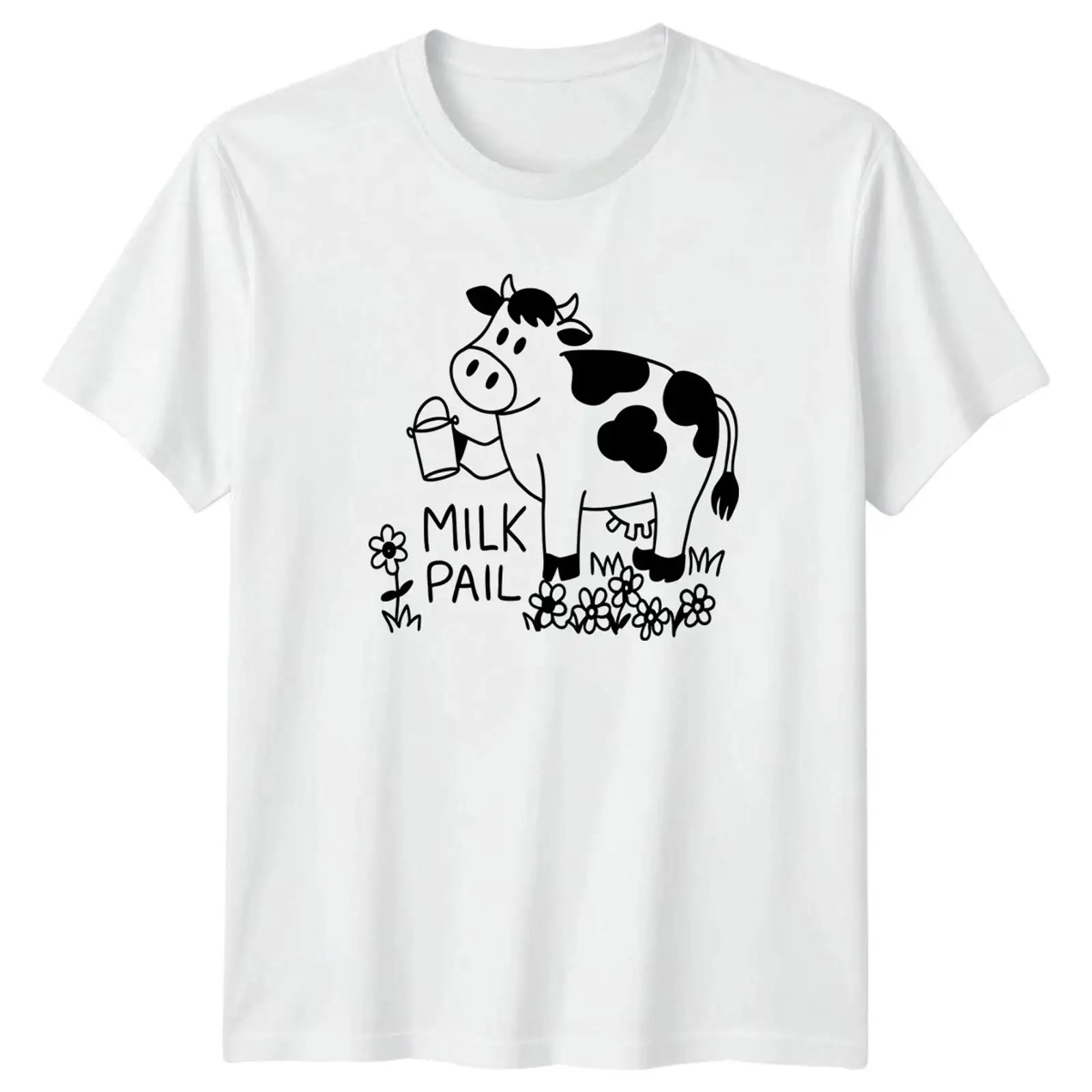 Agriculture Farm House - Milk Bucket T Shirt Cow Farmhouse