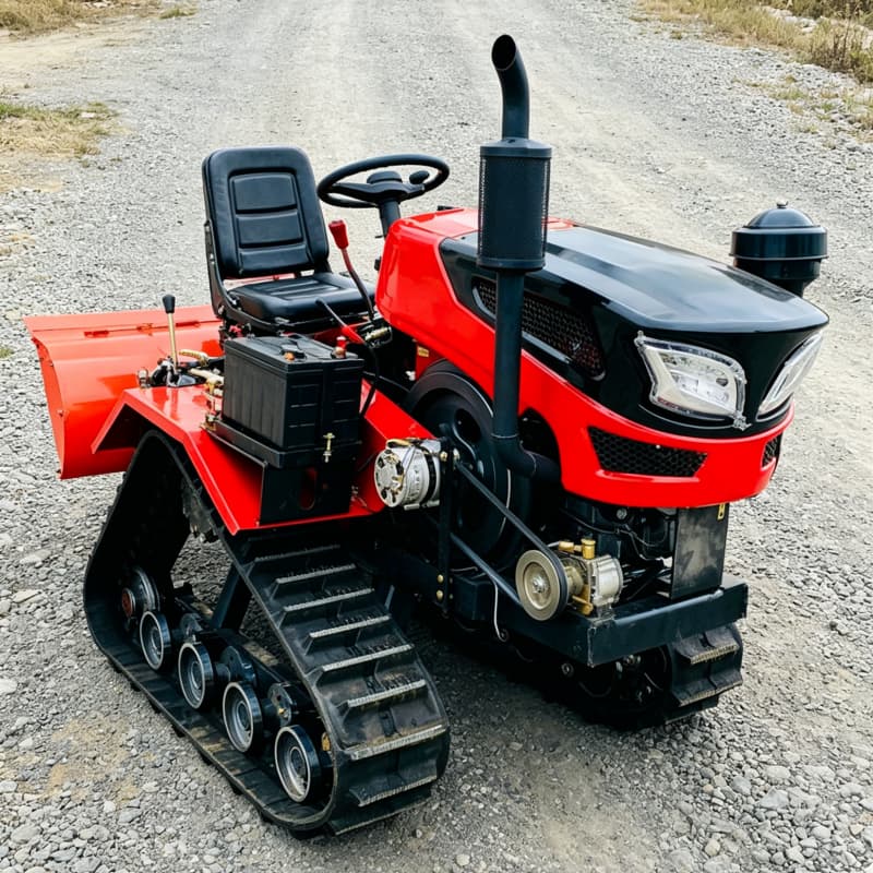 Agriculture Farming Tractor - Customized Hot-selling Mini Tracked Rotary Tractor,