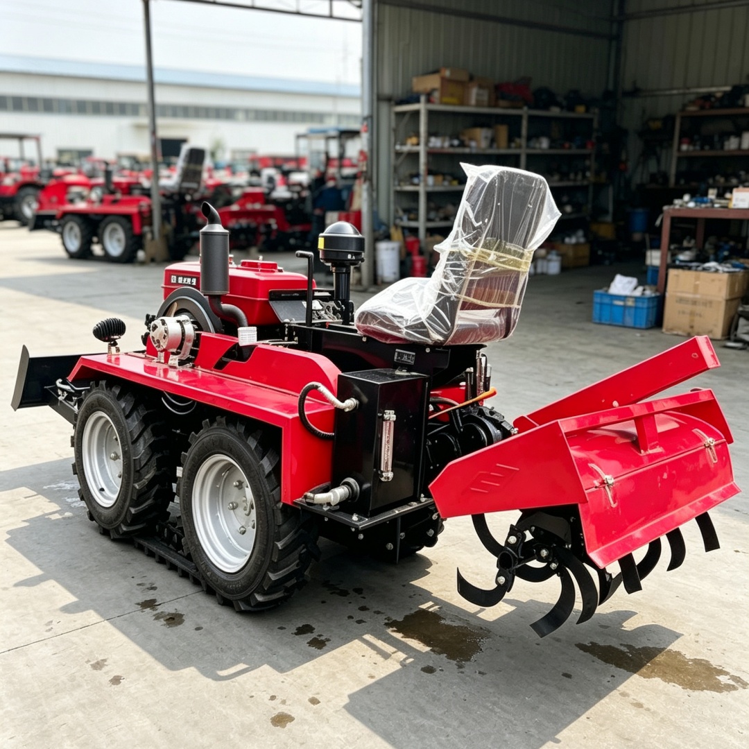 Customized 4‑Wheel 4WD Rotary  - đánh giá và giá Agriculture Farming Tractor