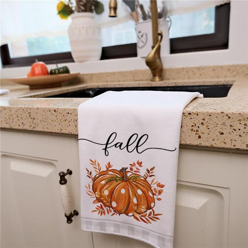 DT15 6PCS Fall Kitchen Towels  - đánh giá và giá Agriculture Farm House
