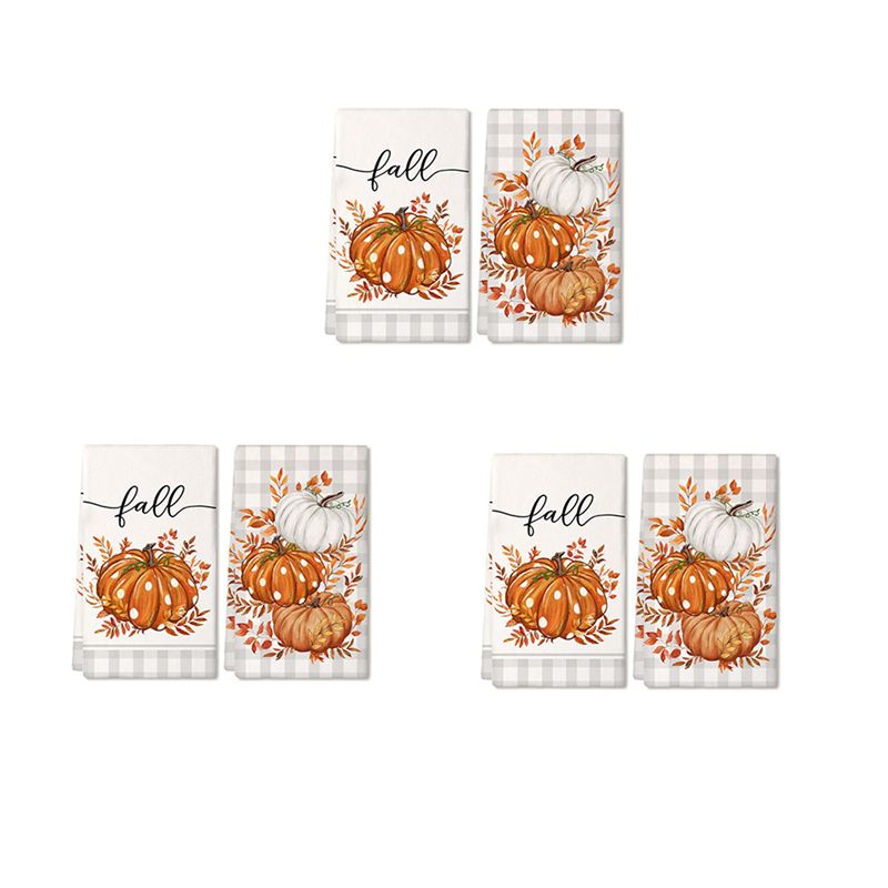 DT15 6PCS Fall Kitchen Towels  - đánh giá và giá Agriculture Farm House